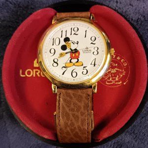 Mickey Mouse Lorus watch in case